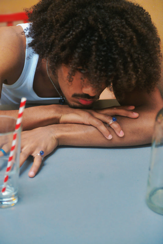 CarrieAwayGlass Stillness Ring