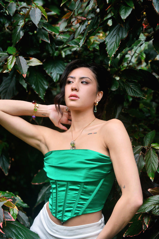 CarrieAway Glass Corazón — Handblown Glass Heart Pendant