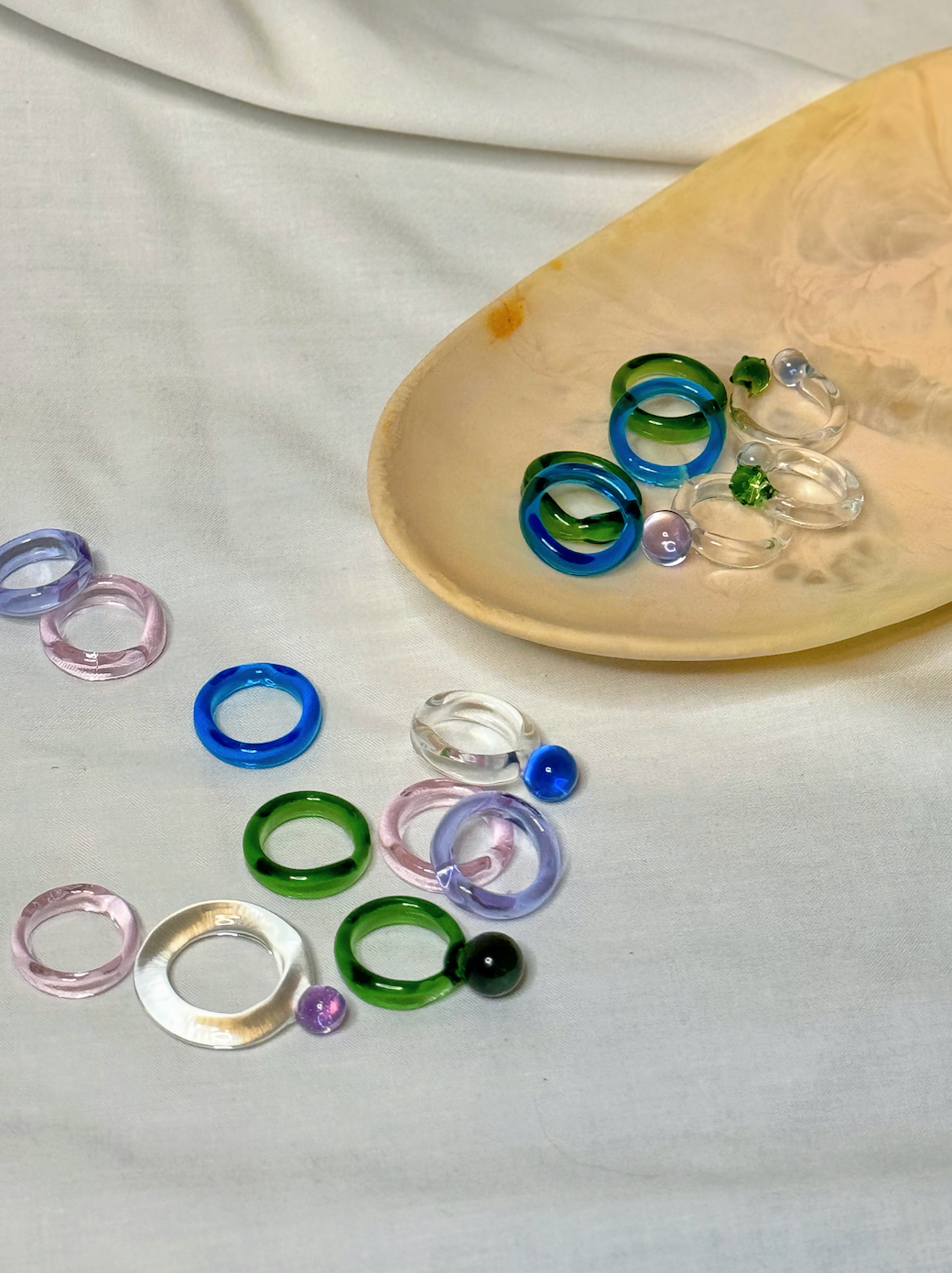 CarrieAwayGlass Stillness Ring