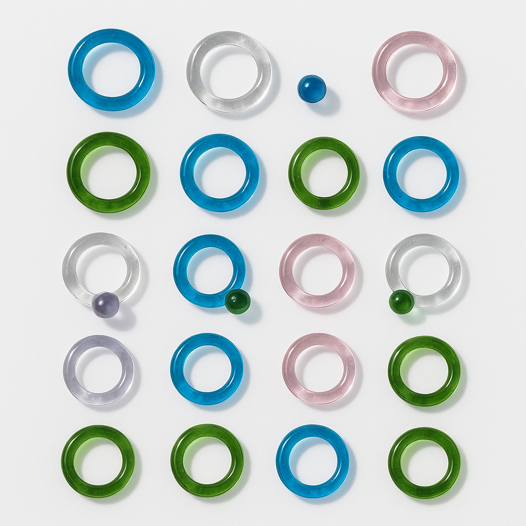 CarrieAwayGlass Stillness Ring